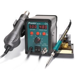 Proskit Σταθμός Συγκόλλησης Ss-979B, Κολλητήρι/Air Gun, 760W, 200-480 °C