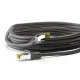 Goobay Καλώδιο Δικτύου 91608, Cat 7 S/Ftp, 500 Mhz, Cu, 2M, Μαύρο Goobay Καλώδιο Δικτύου 91608, Cat 7 S/Ftp, 500 Mhz, Cu, 2M, Μαύρο