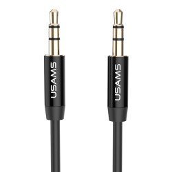 Usams Καλώδιο Ήχου 3.5Mm Yp-01, Aux, 1M, Μαύρο Usams Καλώδιο Ήχου 3.5Mm Yp-01, Aux, 1M, Μαύρο