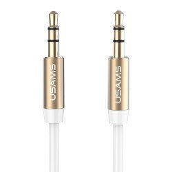Usams Καλώδιο Ήχου 3.5Mm Yp-01, Aux, 1M, Λευκό Usams Καλώδιο Ήχου 3.5Mm Yp-01, Aux, 1M, Λευκό