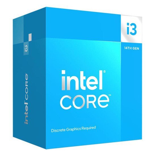 Intel Cpu Core I3-14100F, 4 Cores, 3.50Ghz, 12Mb Cache, Lga1700