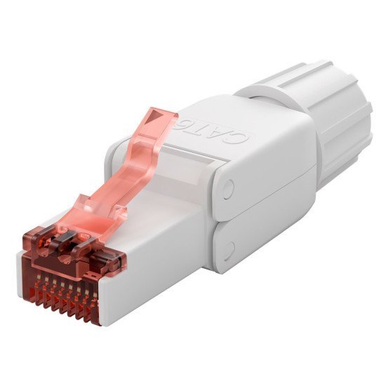 Goobay Βύσμα Rj45 65942, Cat 6 Utp, Tool-Free, Λευκό Goobay Βύσμα Rj45 65942, Cat 6 Utp, Tool-Free, Λευκό