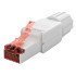 Goobay Βύσμα Rj45 65942, Cat 6 Utp, Tool-Free, Λευκό