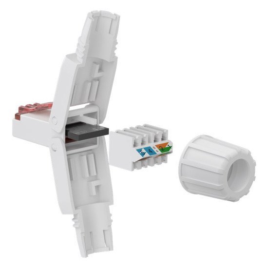 Goobay Βύσμα Rj45 65942, Cat 6 Utp, Tool-Free, Λευκό Goobay Βύσμα Rj45 65942, Cat 6 Utp, Tool-Free, Λευκό