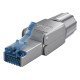 Goobay Βύσμα Rj45 65939, Cat 6A Stp, Tool-Free, Ασημί Goobay Βύσμα Rj45 65939, Cat 6A Stp, Tool-Free, Ασημί