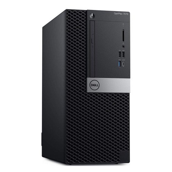 Dell Pc Optiplex 7070 Mt, I5-8500, 8/500Gb, Dvd-Rw, Win 10 Pro, Fr