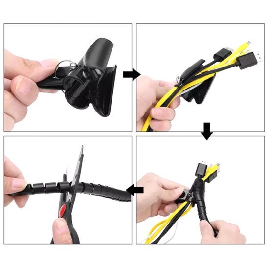 Δεματικό Καλωδίων Ag873B, Πλαστικό, Φ 20Mm, 2M, Γκρι Δεματικό Καλωδίων Ag873B, Πλαστικό, Φ 20Mm, 2M, Γκρι