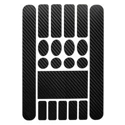 Προστατευτικά Αυτοκόλλητα Σκελετού Ποδηλάτου Rw39, Μαύρα, 20Τμχ Προστατευτικά Αυτοκόλλητα Σκελετού Ποδηλάτου Rw39, Μαύρα, 20Τμχ