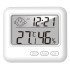 Ψηφιακό Θερμόμετρο & Υγρασιόμετρο Ag780, Λευκό
