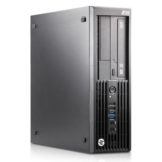 Hp Workstation Z230 Sff, E3-1240 V3, 4/500Gb, Dvd, V3900, Ref Sqr