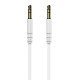 Celebrat Καλώδιο Ήχου 3.5Mm Au-01, Aux, 1M, Λευκό Celebrat Καλώδιο Ήχου 3.5Mm Au-01, Aux, 1M, Λευκό