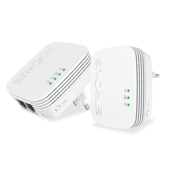 Strong Powerline Kit Powerlwf600Duomini, 600Mbps, 300Mbps Wifi, 2Τμχ