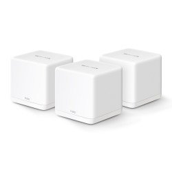 Mercusys Mesh Wifi 6 System Halo H60X, 1500Mbps Dual Band, 3Τμχ, V.1.0