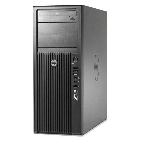 Hp Workstation Z210 Mt, E3-1225, 4Gb/1Tb, Dvd, Ref Sqr