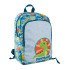 Mp Παιδική Τσάντα Πλάτης Dinosaur Mo111-04, 5.5L, Πολύχρωμη