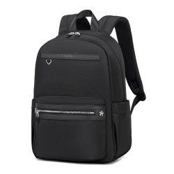 Chantria Γυναικεία Τσάντα Πλάτης Cb00649 Με Θήκη Laptop 14", 14.3L, Μαύρη