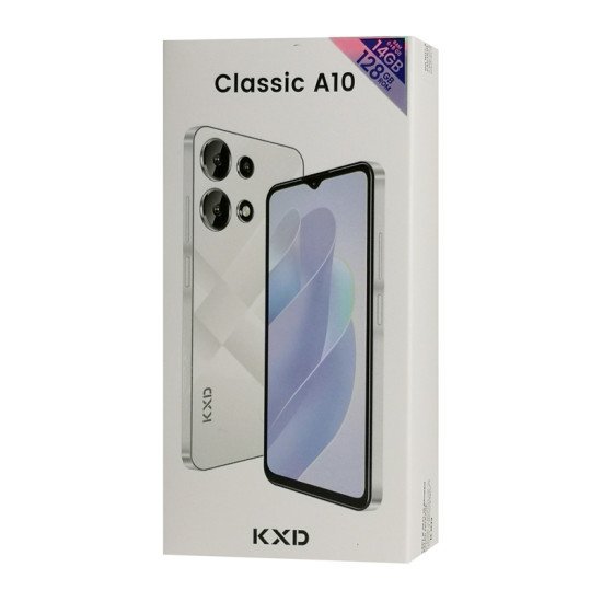 Kxd Smartphone Classic A10, 6.6", 6/128Gb, 4500Mah, Λευκό