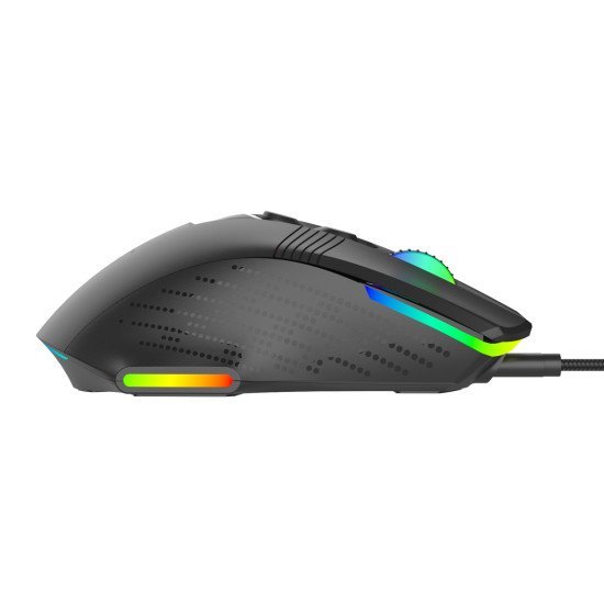 Powertech Ενσύρματο Gaming Ποντίκι Pt-1274, Rgb Φως, Οπτικό, 12000Dpi, Μαύρο Powertech Ενσύρματο Gaming Ποντίκι Pt-1274, Rgb Φως, Οπτικό, 12000Dpi, Μαύρο
