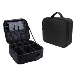 Τσάντα Καλλυντικών Ag905, 25.5X22.5X9.3Cm, Μαύρη