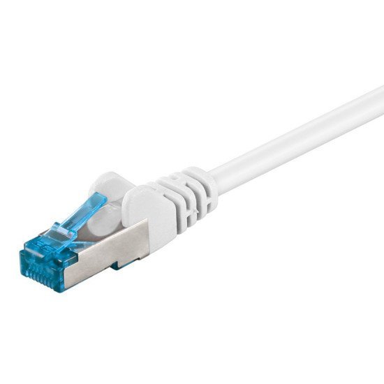 Goobay Καλώδιο Δικτύου 93667, Cat 6A S/Ftp, 500 Mhz, Cu, 0.5M, Λευκό Goobay Καλώδιο Δικτύου 93667, Cat 6A S/Ftp, 500 Mhz, Cu, 0.5M, Λευκό