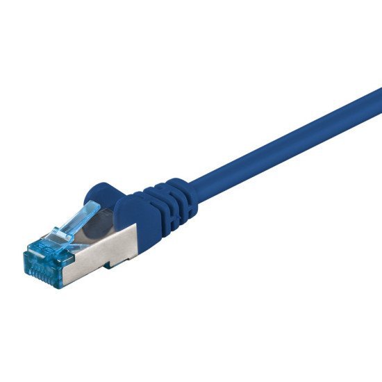 Goobay Καλώδιο Δικτύου 93656, Cat 6A S/Ftp, 500 Mhz, Cu, 0.5M, Μπλε Goobay Καλώδιο Δικτύου 93656, Cat 6A S/Ftp, 500 Mhz, Cu, 0.5M, Μπλε