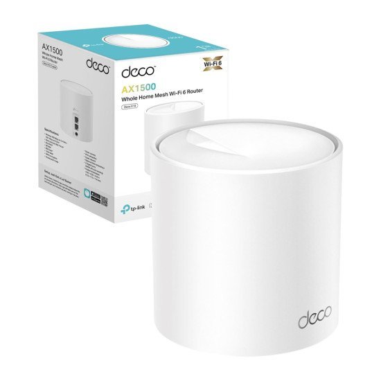 Tp-Link Home Mesh Wi-Fi 6 System Deco X10, 1500Mbps Ax1500, Ver. 1.0 Tp-Link Home Mesh Wi-Fi 6 System Deco X10, 1500Mbps Ax1500, Ver. 1.0