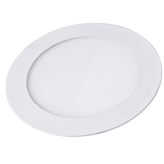 Powertech Led Panel Pt-1270 Χωνευτό, 18W, Φ22Cm, 4000K, 1440Lm, Λευκό