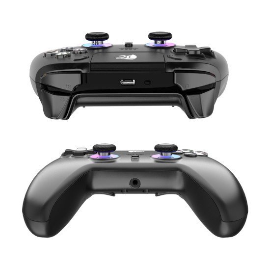 Roar Ασύρματο Gamepad Rr-0023, Switch/Ps4/Pc/Ios/Android, Bluetooth, Μαύρο