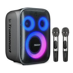 Tronsmart Φορητό Ηχείο Halo 200 Με 2X Μικρόφωνα, 120W, 15000Mah, Led, Μαύρο