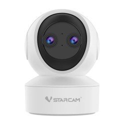 Vstarcam Smart Κάμερα Cs49D, 3Mp, Dual Lens, Wifi, Ptz, Sd