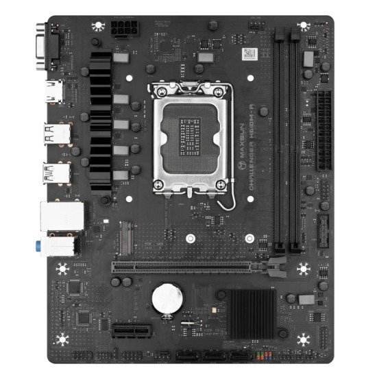 Maxsun Μητρική Challenger H610M-R V2, 2X Ddr4, S1700, Usb 3.2, 1G Lan, M-Atx Maxsun Μητρική Challenger H610M-R V2, 2X Ddr4, S1700, Usb 3.2, 1G Lan, M-Atx