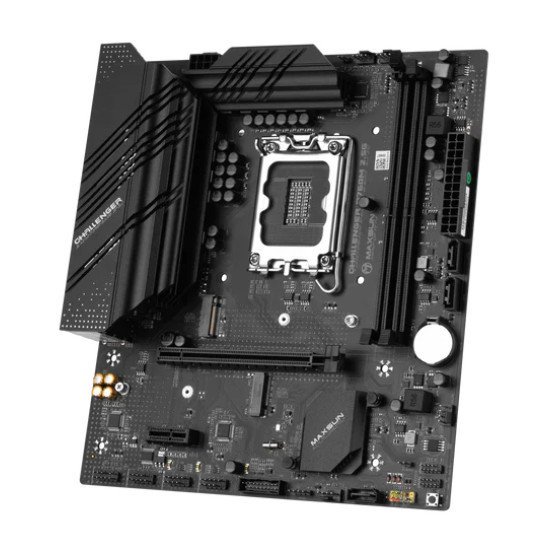 Maxsun Μητρική Challenger B760M 2.5G, 2X Ddr4, S1700, Usb 3.2, 2.5G Lan, M-Atx Maxsun Μητρική Challenger B760M 2.5G, 2X Ddr4, S1700, Usb 3.2, 2.5G Lan, M-Atx