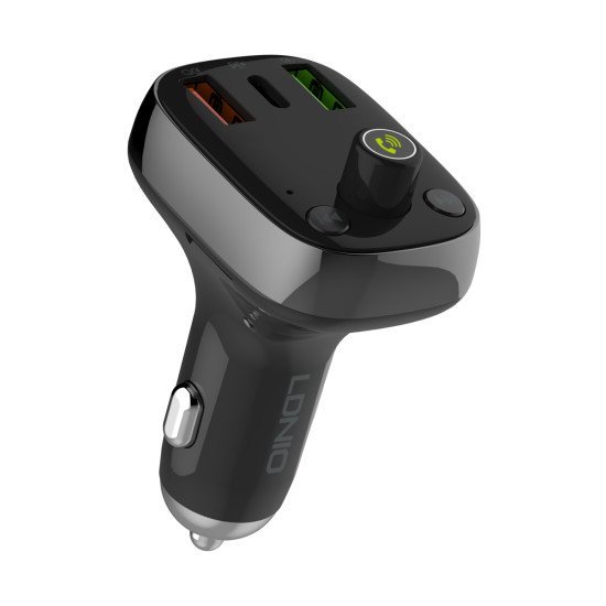 Ldnio Fm Transmitter & Φορτιστής C704Q, 2X Usb/1X Usb-C, 36W, Bluetooth, Μαύρο Ldnio Fm Transmitter & Φορτιστής C704Q, 2X Usb/1X Usb-C, 36W, Bluetooth, Μαύρο