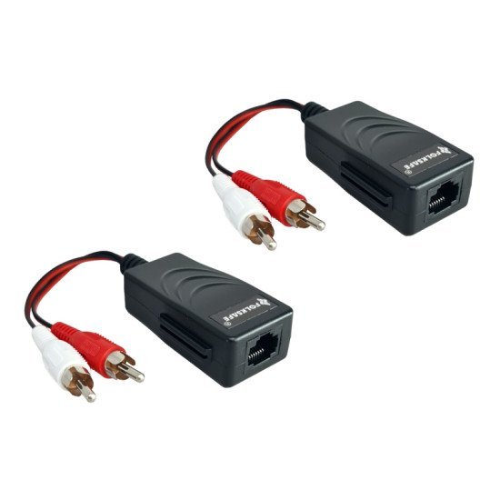 Folksafe Audio Extender Fs-2001Aa Μέσω Καλωδίου Rj45, Rca Σε Rca, Έως 1000M