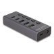 Delock Usb Hub 64248 Με Διακόπτες, 5X Θυρών, 5Gbps, Usb/Usb-C Σύνδεση, Γκρι Delock Usb Hub 64248 Με Διακόπτες, 5X Θυρών, 5Gbps, Usb/Usb-C Σύνδεση, Γκρι