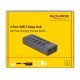 Delock Usb Hub 64248 Με Διακόπτες, 5X Θυρών, 5Gbps, Usb/Usb-C Σύνδεση, Γκρι Delock Usb Hub 64248 Με Διακόπτες, 5X Θυρών, 5Gbps, Usb/Usb-C Σύνδεση, Γκρι