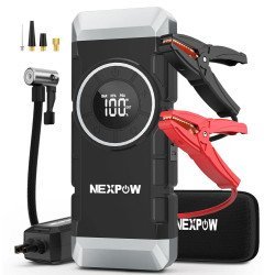 Nexpow Εκκινητής Μπαταρίας & Συμπιεστής Αέρος Np2, 12V/3000A, 150Psi, 12000Mah