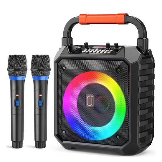 Jyx Φορητό Ηχείο T17-T Με 2X Μικρόφωνα, 15W, 3000Mah, Led, Μαύρο Jyx Φορητό Ηχείο T17-T Με 2X Μικρόφωνα, 15W, 3000Mah, Led, Μαύρο