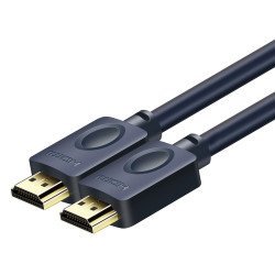 Cabletime Καλώδιο Hdmi Av540-He2G Με Ethernet, 4K/60Hz, 18 Gbps, 1M, Μπλε