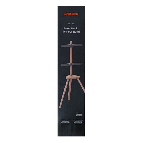 Brateck Βάση Δαπέδου Fs35-44F-02 Για Τηλεόραση 45-65" Έως 40Kg, Με Ράφι Brateck Βάση Δαπέδου Fs35-44F-02 Για Τηλεόραση 45-65" Έως 40Kg, Με Ράφι