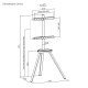 Brateck Βάση Δαπέδου Fs35-44F-02 Για Τηλεόραση 45-65" Έως 40Kg, Με Ράφι Brateck Βάση Δαπέδου Fs35-44F-02 Για Τηλεόραση 45-65" Έως 40Kg, Με Ράφι