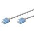 Goobay Καλώδιο Δικτύου 74223, Cat 6A U/Utp, Slim, Copper, 10Gbps, 2M, Γκρι
