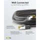 Goobay Καλώδιο Δικτύου 91581, Cat 7 S/Ftp, Copper, 10Gbps, 0.50M, Μαύρο