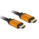 Delock Καλώδιο Hdmi 85726, 8K/60Hz, 48 Gbps, Earc, Hdr, 0.50M, Μαύρο Delock Καλώδιο Hdmi 85726, 8K/60Hz, 48 Gbps, Earc, Hdr, 0.50M, Μαύρο