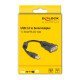 Delock Αντάπορας Usb Σε Rs-232 64276, 460.8Kbps, 0.25M, Μαύρος Delock Αντάπορας Usb Σε Rs-232 64276, 460.8Kbps, 0.25M, Μαύρος