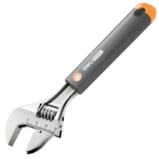 Deli Γαλλικό Κλειδί Ht1508C, Ρυθμιζόμενο 0-30Mm, 200Mm Deli Γαλλικό Κλειδί Ht1508C, Ρυθμιζόμενο 0-30Mm, 200Mm
