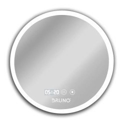 Bruno Καθρέφτης Μπάνιου Led Brn-0201, Στρόγγυλος, 24W, Φ80Cm, Ip67
