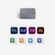 Beelink Mini Pc Eqr6, Amd 6900Hx, Amd 680M, 24Gb, 1Tb M.2, Windows 11 Pro