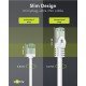 Goobay Καλώδιο Δικτύου 74362, Cat 8.1 U/Ftp, Slim, Copper, 2000Mhz, 3M, Λευκό Goobay Καλώδιο Δικτύου 74362, Cat 8.1 U/Ftp, Slim, Copper, 2000Mhz, 3M, Λευκό