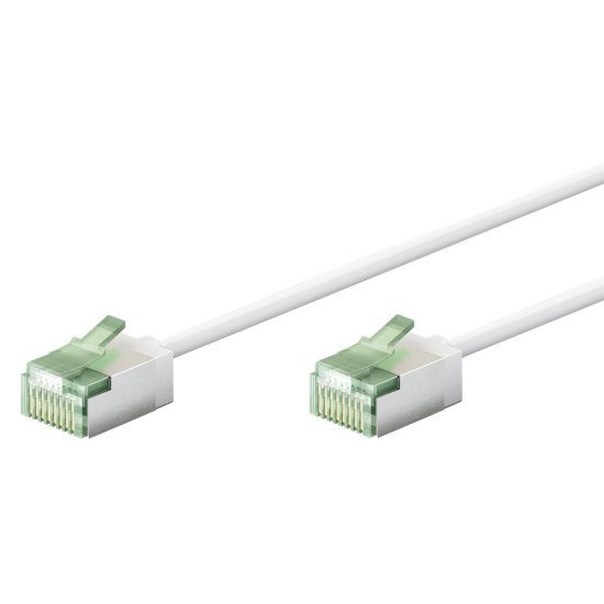 Goobay Καλώδιο Δικτύου 74363, Cat 8.1 U/Ftp, Slim, Copper, 2000Mhz, 5M, Λευκό Goobay Καλώδιο Δικτύου 74363, Cat 8.1 U/Ftp, Slim, Copper, 2000Mhz, 5M, Λευκό